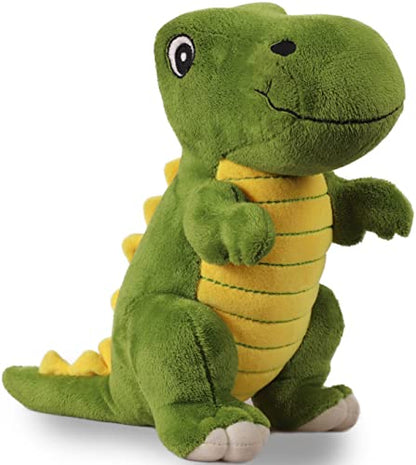 Super Soft Standing Green and Yellow Dinosaur Soft Toy for Boys/Kids/Girls | Soft Stuffed Plush Animal | - 35cm