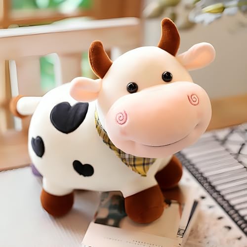 Babique Cow Tremp Plush Soft Toy Cute Kids Animal Home Decor Boys/Girls (Pack of 1)(30 cm)