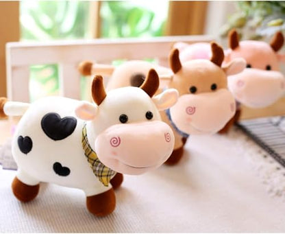 Babique Cow Tremp Plush Soft Toy Cute Kids Animal Home Decor Boys/Girls (Pack of 1)(30 cm)