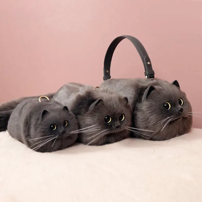 Realistic,Unique, Handmade Luxury Kitty Handbags